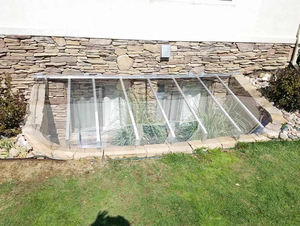 Casement Style Window Well Covers image