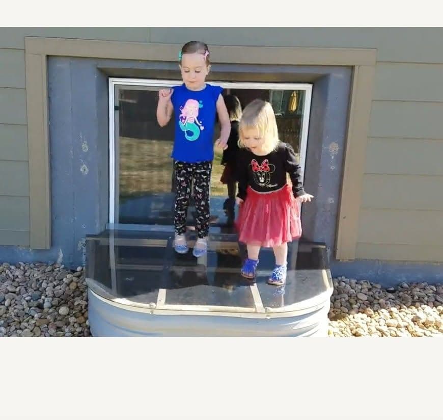 Safety First with Low Profile Window Well Covers image