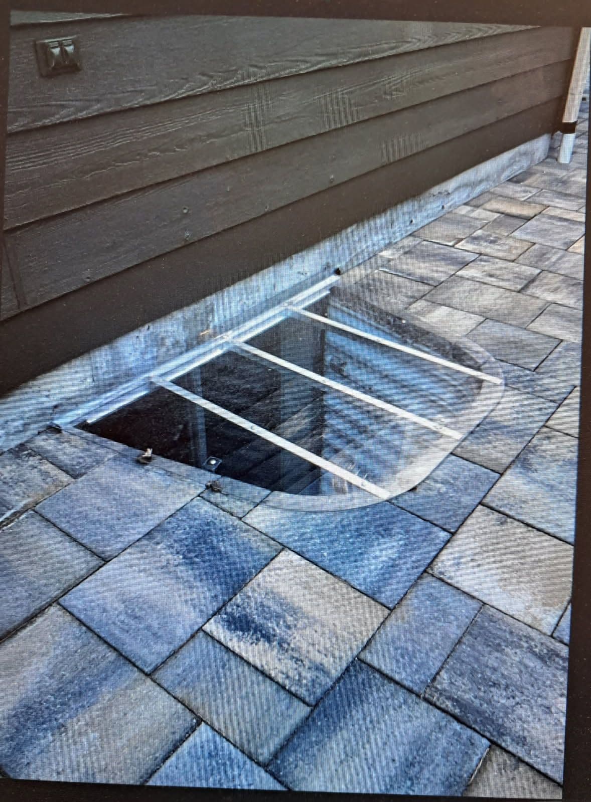 Project New Patio and Efficient Window Well Cover Installed image