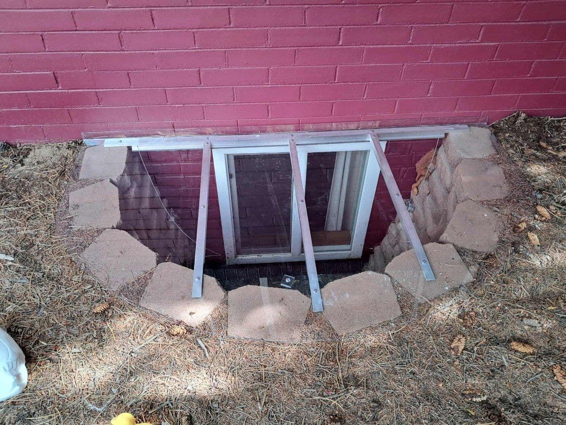 Stylish and Secure Window Well Project image